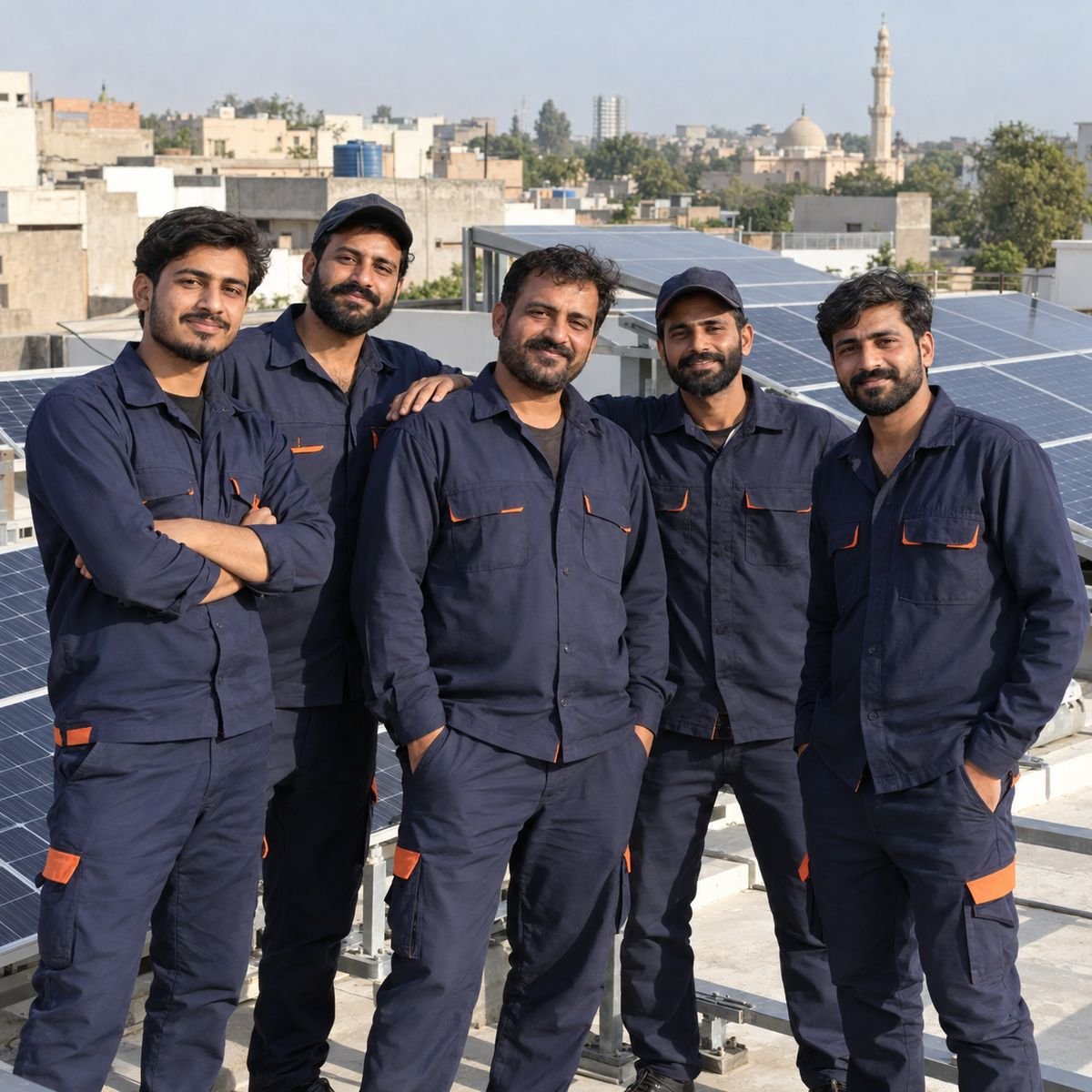 The All In One Electrocare team at work